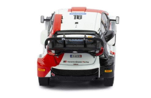 2022 Toyota GR Yaris Rally 1 Nº18 Katsuta/Johnston Rally Estonia 1:43 IXO Models RAM861.22