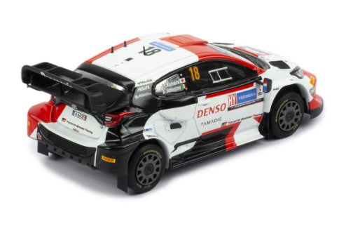 2022 Toyota GR Yaris Rally 1 Nº18 Katsuta/Johnston Rally Estonia 1:43 IXO Models RAM861.22