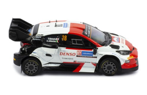 2022 Toyota GR Yaris Rally 1 Nº18 Katsuta/Johnston Rally Estonia 1:43 IXO Models RAM861.22