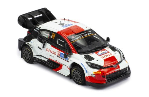 2022 Toyota GR Yaris Rally 1 Nº18 Katsuta/Johnston Rally Estonia 1:43 IXO Models RAM861.22