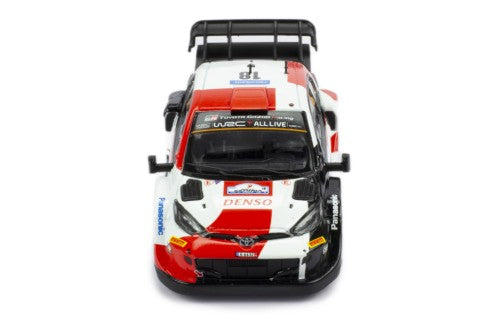 2022 Toyota GR Yaris Rally 1 Nº18 Katsuta/Johnston Rally Estonia 1:43 IXO Models RAM861.22