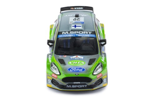 2022 Ford Fiesta R5 Rally2 Nº29 Huttunen/Lukka Rally Estonia 1:43 IXO Models RAM864.22
