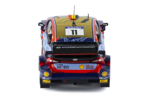 2022 Hyundai i20 N Rally1 Nº11 Neuville/Wydaeghe Rally Finlandia 1:43 IXO Models RAM866LQ.22