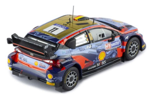 2022 Hyundai i20 N Rally1 Nº11 Neuville/Wydaeghe Rally Finlandia 1:43 IXO Models RAM866LQ.22