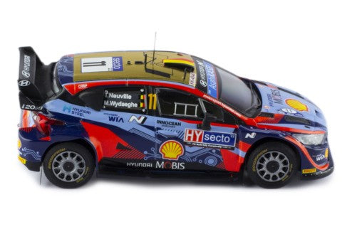 2022 Hyundai i20 N Rally1 Nº11 Neuville/Wydaeghe Rally Finlandia 1:43 IXO Models RAM866LQ.22