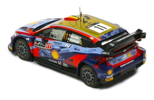 2022 Hyundai i20 N Rally1 Nº11 Neuville/Wydaeghe Rally Acropolis 1:43 IXO Models RAM868LQ