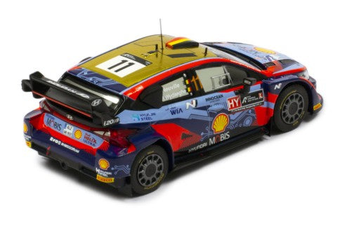 2022 Hyundai i20 N Rally1 Nº11 Neuville/Wydaeghe Rally Acropolis 1:43 IXO Models RAM868LQ