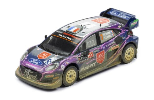 2022 Ford Puma Rally 1 Nº7 Loubet/Landais Versión Sucio Rally Acrópolis 1:43 IXO Models RAM870.22