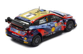 2022 Hyundai i20 N Rally 1 Nº8 Tanak/Jarveoja Ganador Rally Ypres Bélgica 1:43 IXO Models RAM872.22