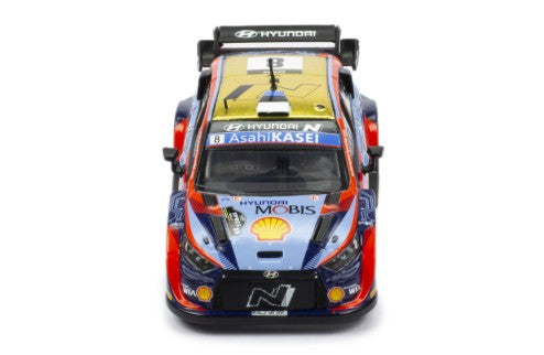 2022 Hyundai i20 N Rally 1 Nº8 Tanak/Jarveoja Ganador Rally Ypres Bélgica 1:43 IXO Models RAM872.22