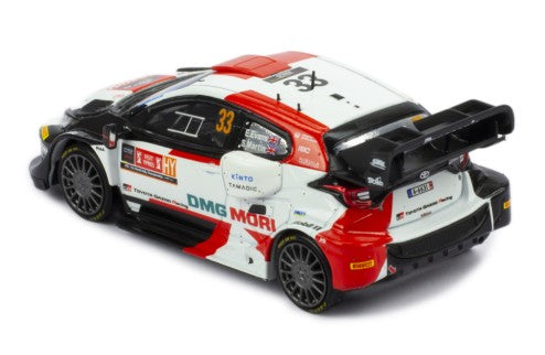 2022 Toyota GR Yaris Rally1 Nº1 Ogier/Veillas Rally Safari Kenya 1:43 IXO Models RAM857.22