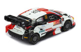 2022 Toyota GR Yaris Rally1 Nº33 Evans/Martin Rally Ypres 1:43 IXO Models RAM873.22