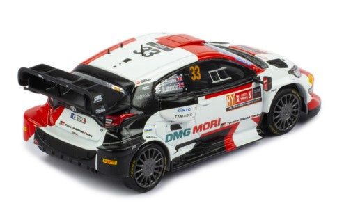 2022 Toyota GR Yaris Rally1 Nº1 Ogier/Veillas Rally Safari Kenya 1:43 IXO Models RAM857.22