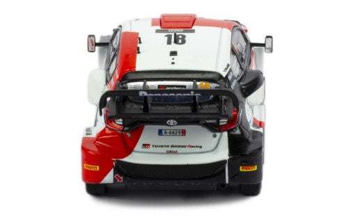 2022 Toyota GR Yaris Rally 1 Nº18 Katsuta/Johnston Rally Ypres 1:43 IXO Models RAM876.22