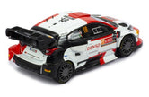 2022 Toyota GR Yaris Rally 1 Nº18 Katsuta/Johnston Rally Ypres 1:43 IXO Models RAM876.22