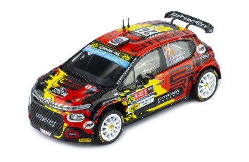 2022 Citroen C3 Rally2 Nº24 Lefebvre/Malfoy Rally Ypres 1:43 IXO Models RAM877.22