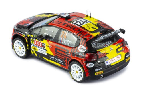 2022 Citroen C3 Rally2 Nº24 Lefebvre/Malfoy Rally Ypres 1:43 IXO Models RAM877.22