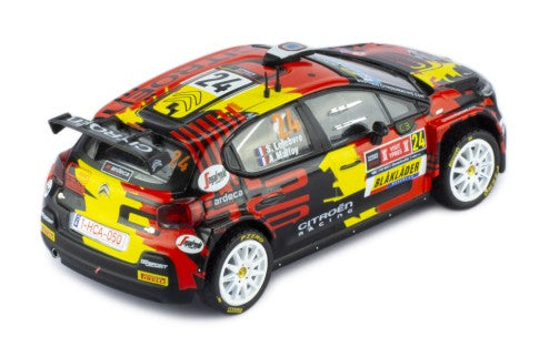 2022 Citroen C3 Rally2 Nº24 Lefebvre/Malfoy Rally Ypres 1:43 IXO Models RAM877.22