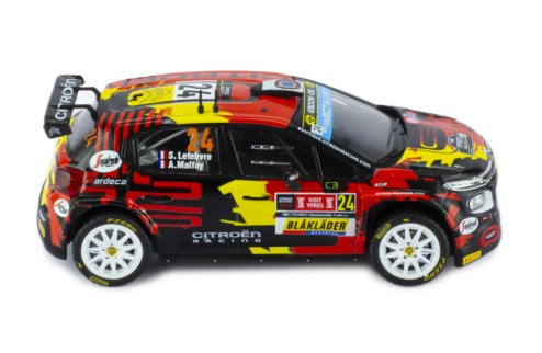 2022 Citroen C3 Rally2 Nº24 Lefebvre/Malfoy Rally Ypres 1:43 IXO Models RAM877.22