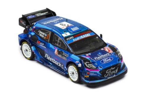 2023 Ford Puma Rally1 Nº9 Serderidis/Miclotte Rally Monte Carlo 1:43 IXO Models RAM881.22