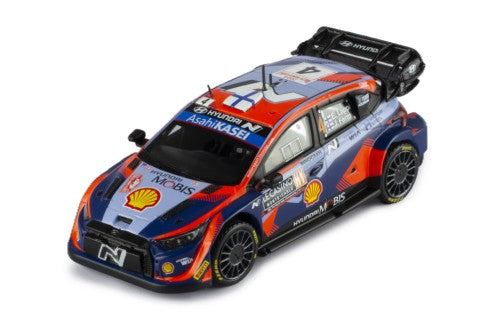 2023 Hyundai i20 N Rally1 Nº4 Lappi/Ferm Rally Monte Carlo 1:43 IXO Models RAM884.22