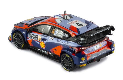 2023 Hyundai i20 N Rally1 Nº4 Lappi/Ferm Rally Monte Carlo 1:43 IXO Models RAM884.22