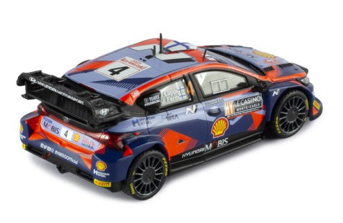 2023 Hyundai i20 N Rally1 Nº4 Lappi/Ferm Rally Monte Carlo 1:43 IXO Models RAM884.22
