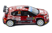 2023 Citroen C3 Rally2 Nº21 Rossel/Dunand Rally Monte Carlo 1:43 IXO Models RAM887.22