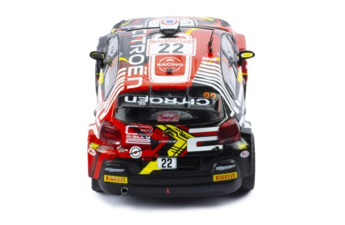 2023 Citroen C3 Rally2 Nº22 Lefebvre/Malfoy Rally Monte Carlo 1:43 IXO Models RAM888.22