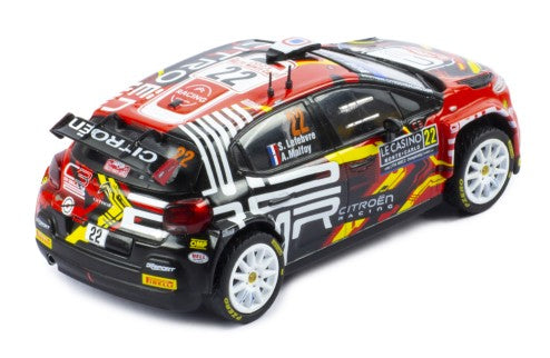 2023 Citroen C3 Rally2 Nº22 Lefebvre/Malfoy Rally Monte Carlo 1:43 IXO Models RAM888.22