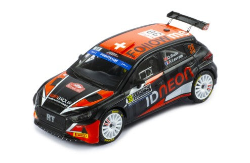 2023 Hyundai i20 N Rally2 Nº38 Burri/Levratti Rallye Monte Carlo 1:43 IXO Models RAM891.22