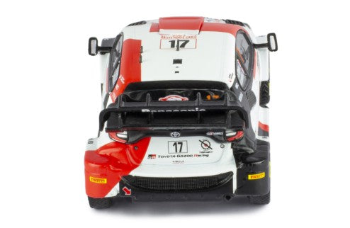 2023 Toyota GR Yaris Rally1 Hybrid Nº17 Ogier/Landais Ganador Rally Monte Carlo 1:43 IXO Models RAM897.22