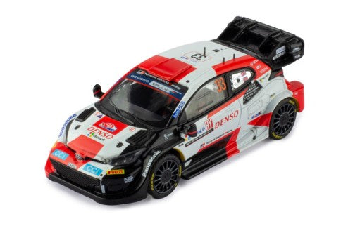 2023 Toyota GR Yaris Rally1 Hybrid Nº33 Evans/Martin Ganador Rally Croacia 1:43 IXO Models RAM902.22