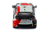 2023 Toyota GR Yaris Rally1 Hybrid Nº33 Evans/Martin Ganador Rally Croacia 1:43 IXO Models RAM902.22