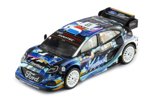 2023 Ford Puma Rally1 Hybrid Nº13 Munster/Louka Rally Centroeuropeo 1:43 IXO Models RAM905B.22