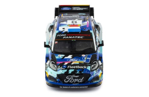 2023 Ford Puma Rally1 Hybrid Nº13 Munster/Louka Rally Centroeuropeo 1:43 IXO Models RAM905B.22