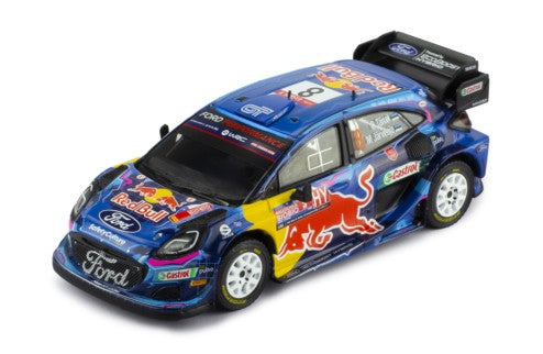 2023 Ford Puma Rally1 Nº8 Tänak/Järveoja Ganador Rally Chile 1:43 IXO Models RAM906.22
