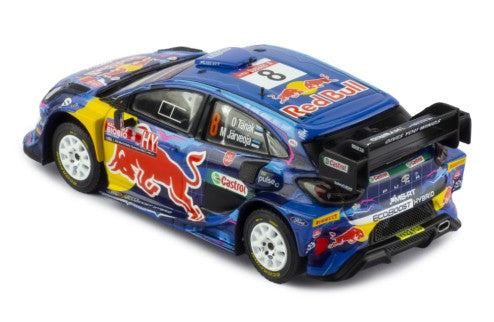 2023 Ford Puma Rally1 Nº8 Tänak/Järveoja Ganador Rally Chile 1:43 IXO Models RAM906.22