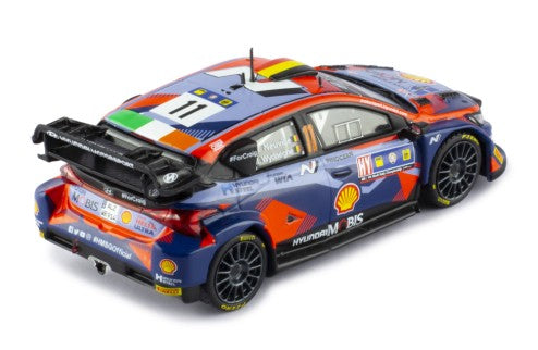 2023 Hyundai i20 N Rally1 Nº11 Neuville/Wydaeghe Ganador Rally Centroeuropeo 1:43 IXO Models RAM909.22