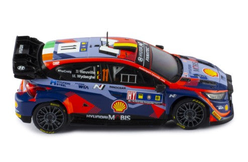 2023 Hyundai i20 N Rally1 Nº11 Neuville/Wydaeghe Ganador Rally Centroeuropeo 1:43 IXO Models RAM909.22