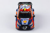 2023 Hyundai i20 N Rally1 Nº11 Neuville/Wydaeghe Ganador Rally Centroeuropeo 1:43 IXO Models RAM909.22