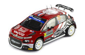 2024 Citroen C3 Rally2 Nº20 Rossel/Dunand Rally Monte Carlo 1:43 IXO Models RAM916.22