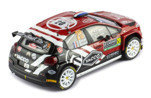 2024 Citroen C3 Rally2 Nº20 Rossel/Dunand Rally Monte Carlo 1:43 IXO Models RAM916.22