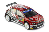 2024 Citroen C3 Rally2 Nº20 Rossel/Dunand Rally Monte Carlo 1:43 IXO Models RAM916.22