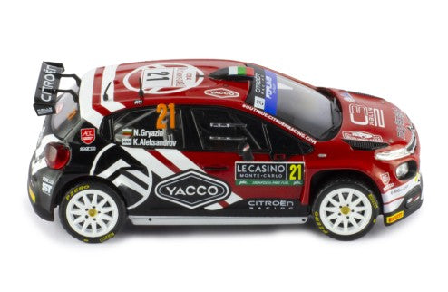 2024 Citroen C3 Rally2 Nº21 Gryazin/Aleksandrov Rally Monte Carlo 1:43 IXO Models RAM917SPLQ.22