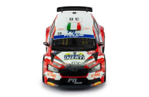 2024 Skoda Fabia Rally2 Nº38 Locatelli/Tiraboschi Rally Monte Carlo 1:43 IXO Models RAM921SPLQ.22
