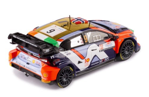 2024 Hyundai i20 N Rally1 Hybrid Nº9 Mikkelsen/Eriksen Rally Croacia 1:43 IXO Models RAM933C.22