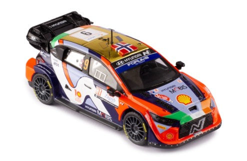 2024 Hyundai i20 N Rally1 Hybrid Nº9 Mikkelsen/Eriksen Rally Croacia 1:43 IXO Models RAM933C.22