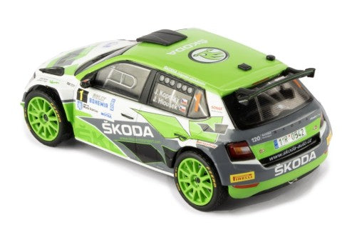2021 Skoda Fabia RS Rally2 Nº1 Kopecký/Hloušek Rally Bohemia 1:43 IXO Models RAM934LQ.22