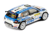2021 Skoda Fabia Rally2 EVO Nº6 Kopecký/Hloušek Ganador Rally Barum Zlin 1:43 IXO Models RAM935LQ.22